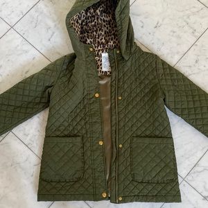 J.Crew quilted girls barn jacket. Size 12